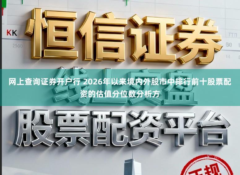 网上查询证券开户行 2026年以来境内外股市中排行前十股票配资的估值分位数分析方