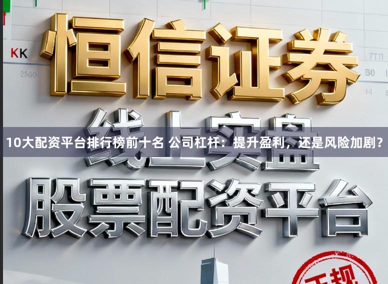 10大配资平台排行榜前十名 公司杠杆：提升盈利，还是风险加剧？