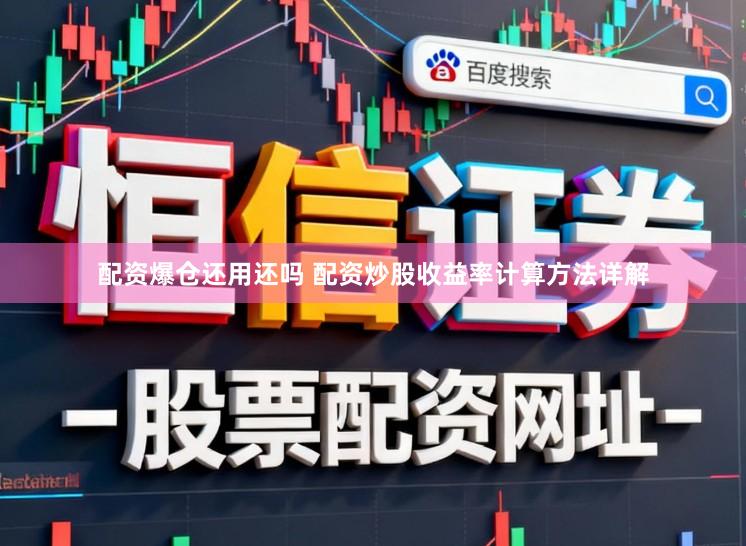 配资爆仓还用还吗 配资炒股收益率计算方法详解