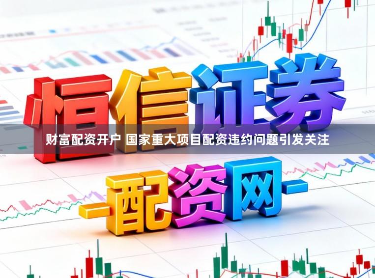 财富配资开户 国家重大项目配资违约问题引发关注
